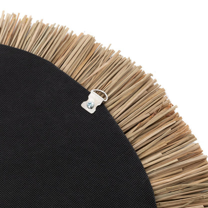 Feather Juju Wall Hanging - Natural White, Alang Alang & Cowrie Shells