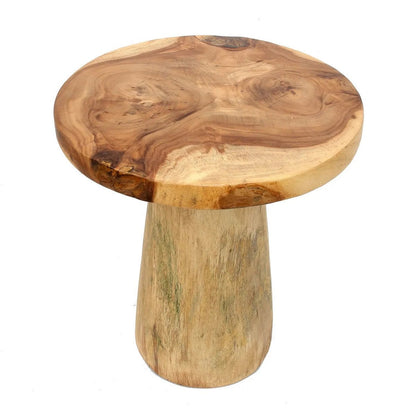 La Mesa Auxiliar Cónica De Madera - Natural - 50
