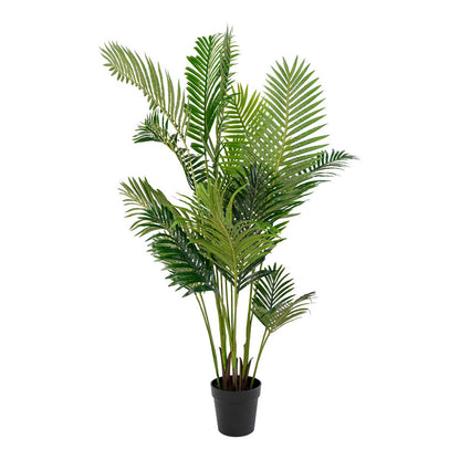 Palmier Areca - Vert, Plastique/Polymère PE, 64x64x175 cm