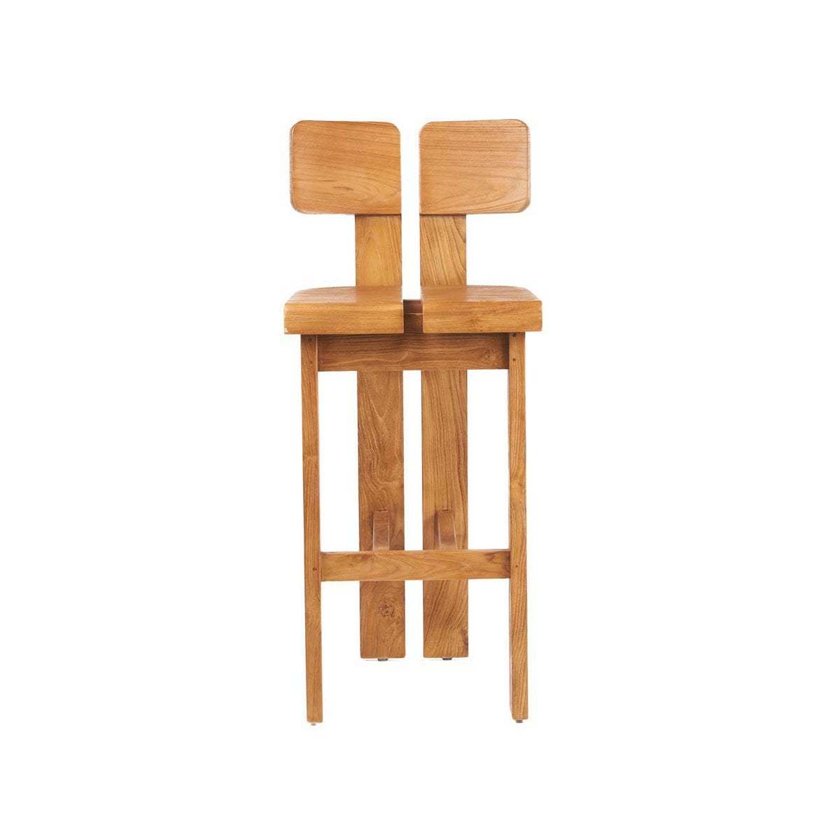 Rattan Bar Stool - Natural Handmade Woven Counter Stool