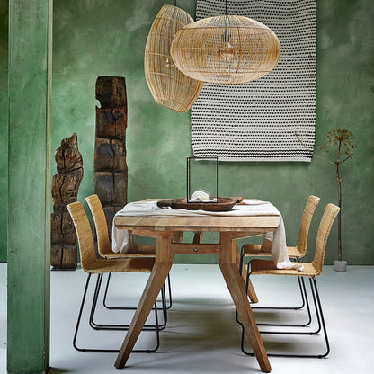 Luna Hanging lamp Halo Naturel
