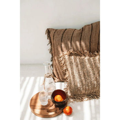 Teak Root Serving Tray - Natural Wood, Small Rustic Tray
