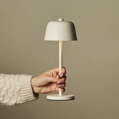 Rechargeable Table Lamp - Cordless Vanilla Light with Touch Dimming