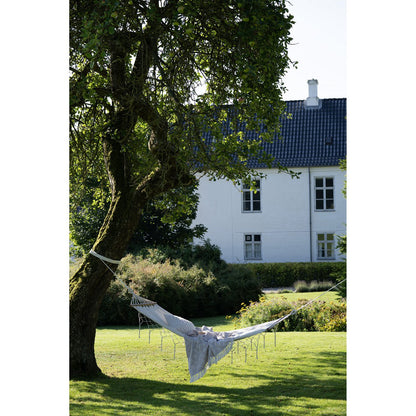 Edessa Hammock - Off White, Polyester/Cotton/Larch