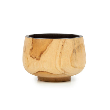 Teak Wood Bowl - Small Decorative Bowl for Home Decor