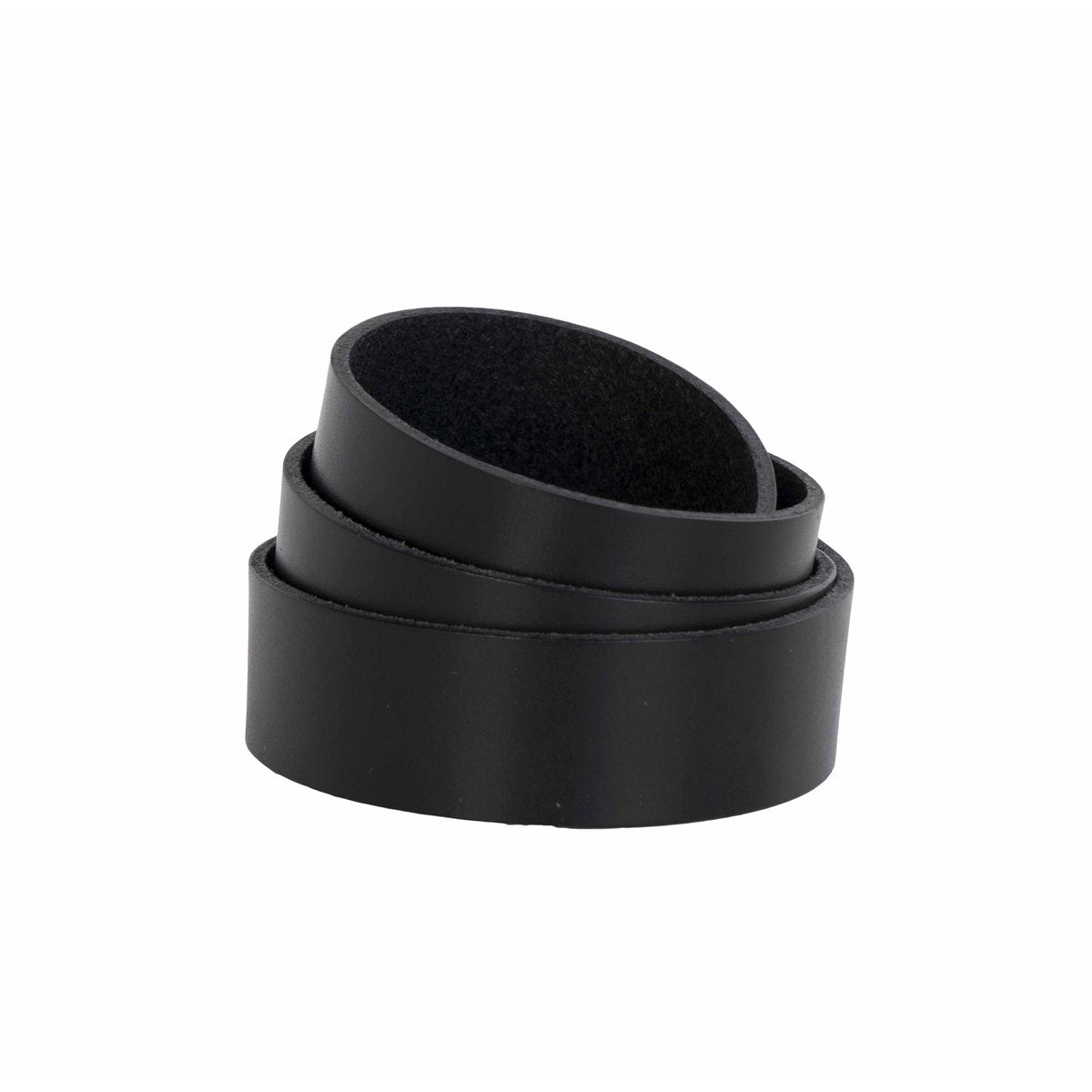 Forno Leather Straps - Black, Leather, 120x2.5x0.5 cm - Set of 2