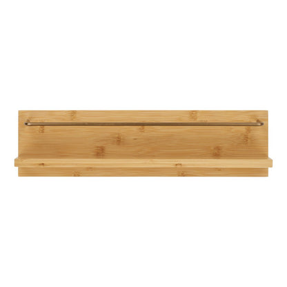 Bamboo Wall Shelf - Natural Finish