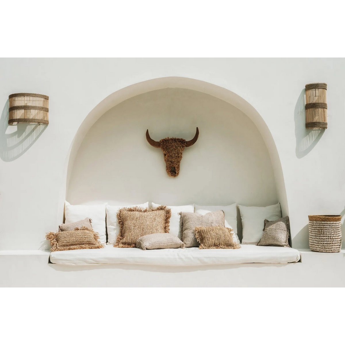 The Jalal Wall Applique - Naturel - M