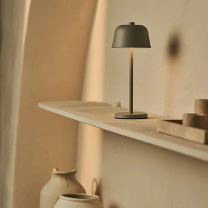 Rechargeable Table Lamp - Shadow Grey Cordless Lamp