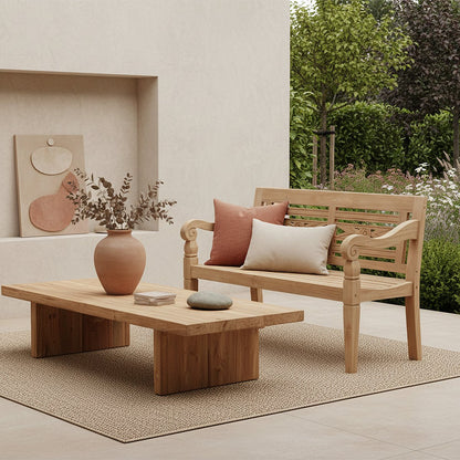 Boho garden bank