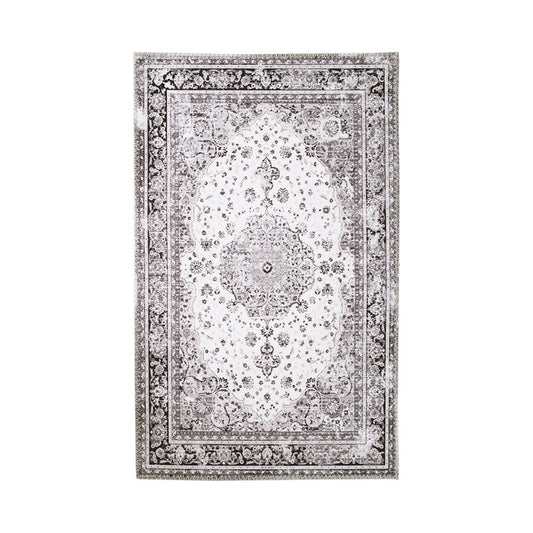 Havana Rug - Black/White, Chenille Polyester, 160x230 cm