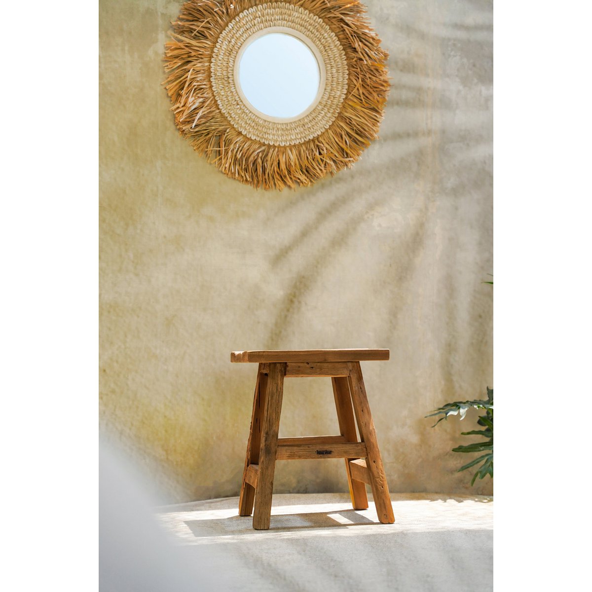 The Yoke Stool - Natural - L