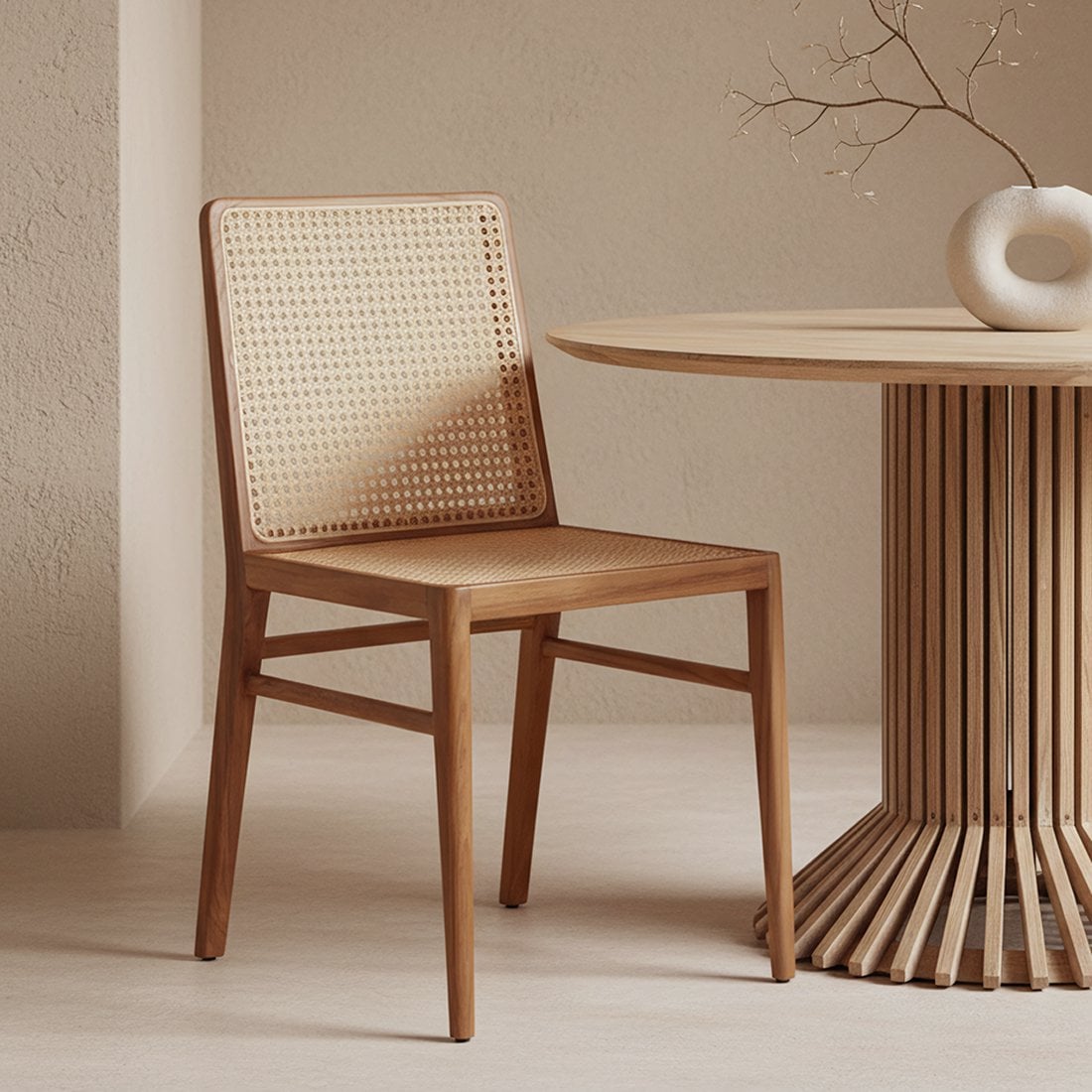 Nova dining room chair Naturel