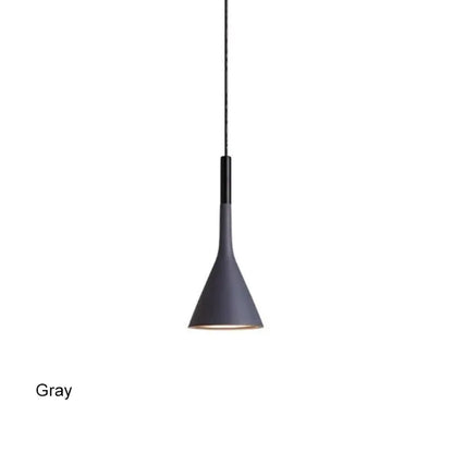 Modern Funnel Pendant Lights | Full Metal