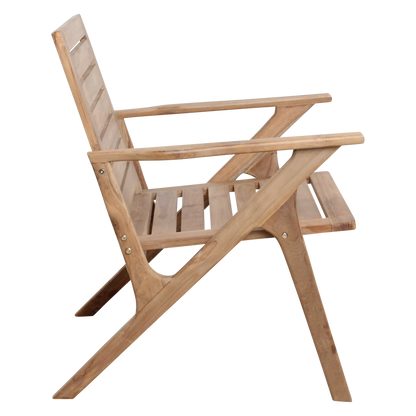 Teak Garden Chair - Odin Style, Durable Outdoor Seating