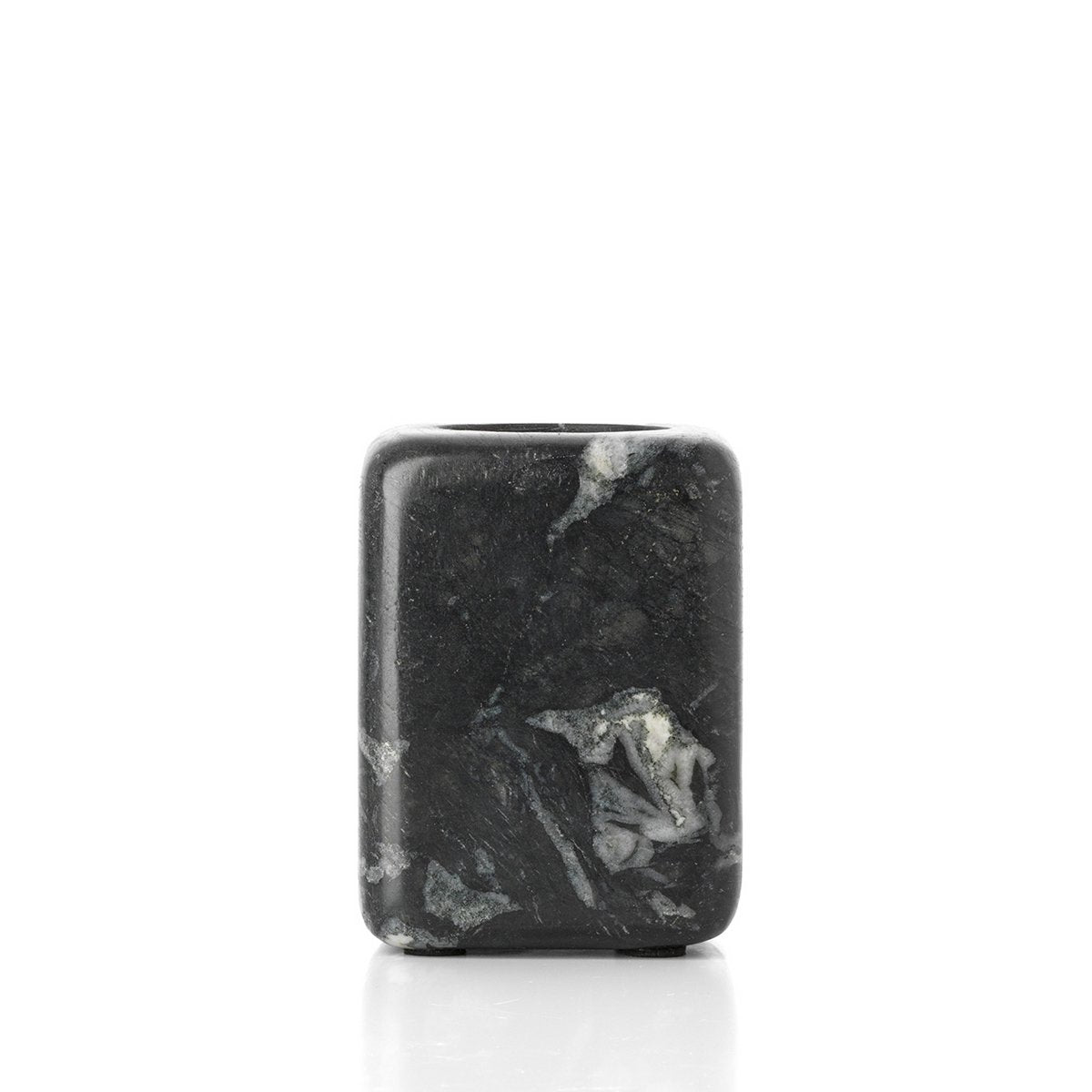 Le Support de Brosse à Dent en Marbre - Marine Noir
