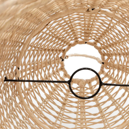 Rattan Pendant Light - Large Natural Coastal Style