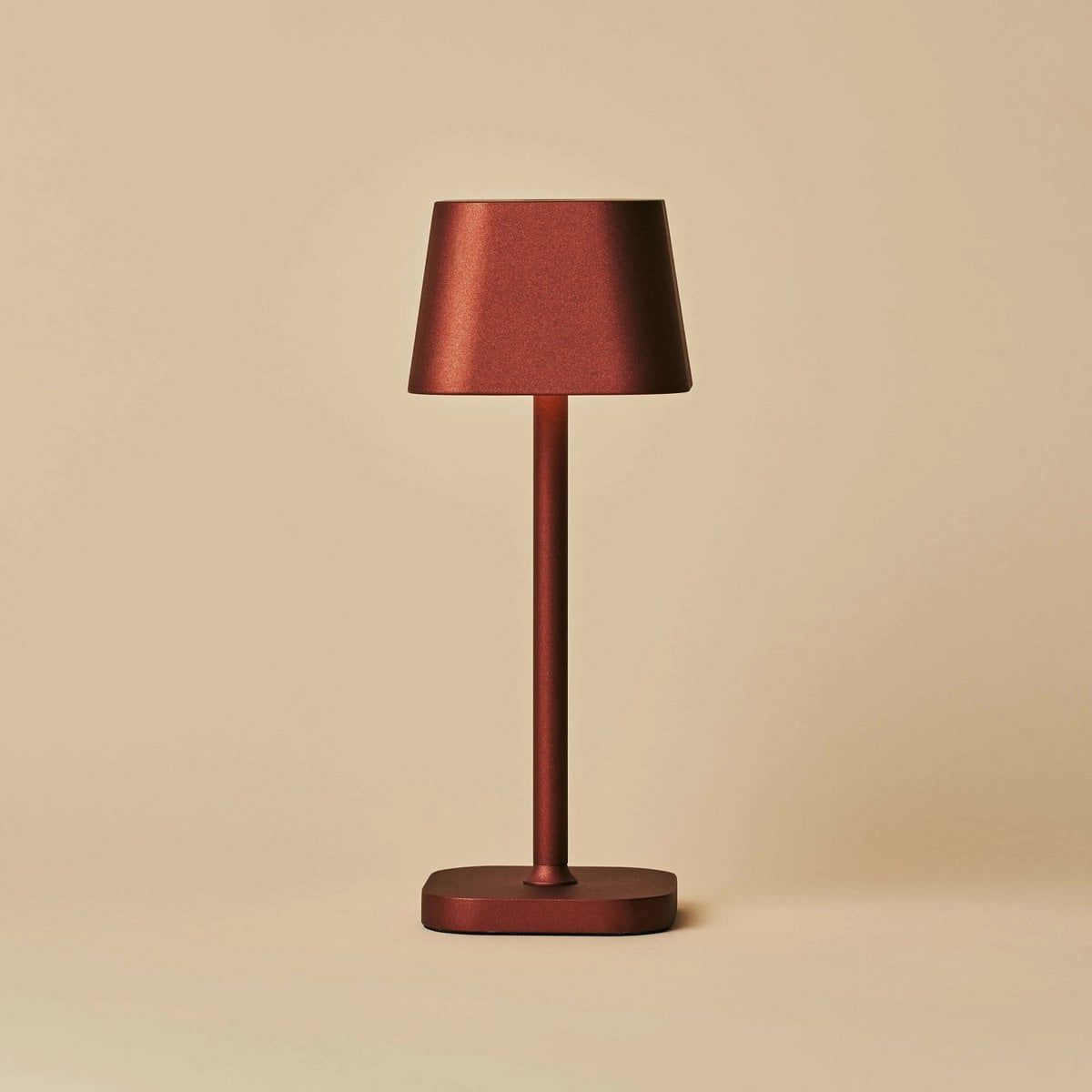 Bronze Rechargeable Table Lamp – Cordless Dimmable Accent Light