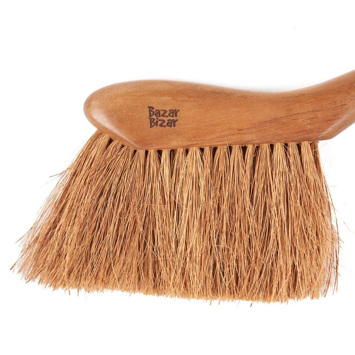 Teak Wood Table Brush - Natural Hand Broom for Cleaning Crumbs
