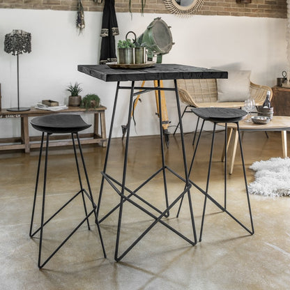 Loft bar stool black