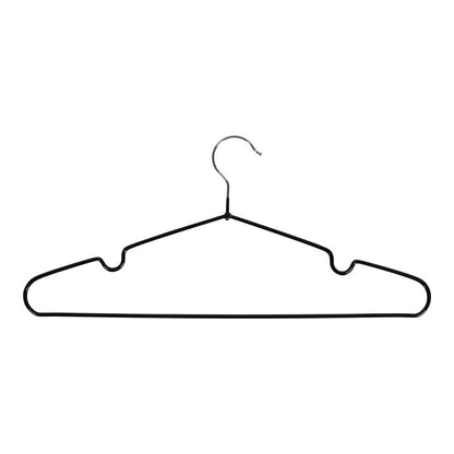 Massa Hangers - Black, Metal, Set of 10