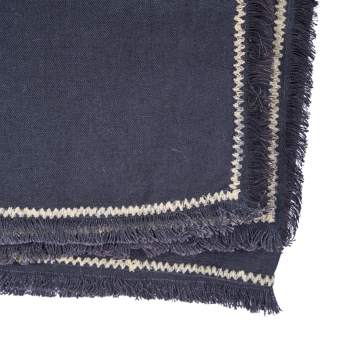 The Tuscany Tablecloth - Black Natural - 150x250