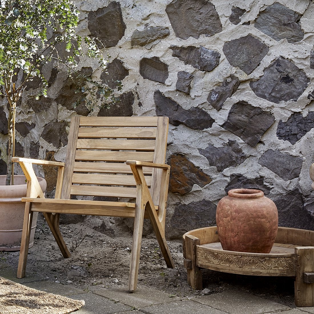 Teak Garden Chair - Odin Style, Durable Outdoor Seating