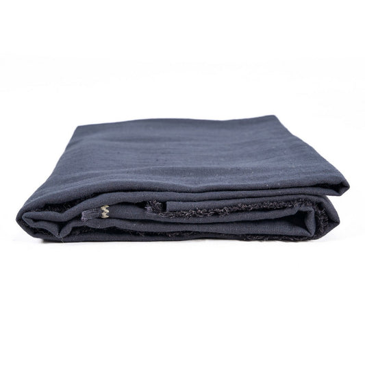 Linen Tablecloth Black - Tuscany Style - 150x250cm