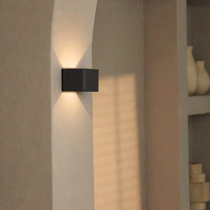 Stone Grey Rechargeable Wall Lamp - Motion Sensor & 20 Light Modes