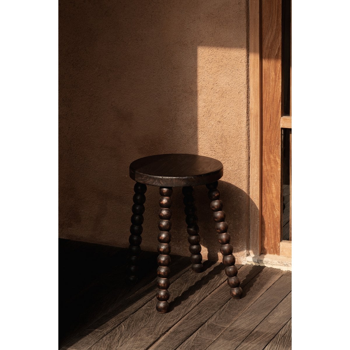 The Dango Stool - Dark Walnut