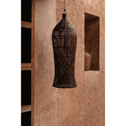 La Lanterne Pendentif Oasis Tower - Noyer foncé - M