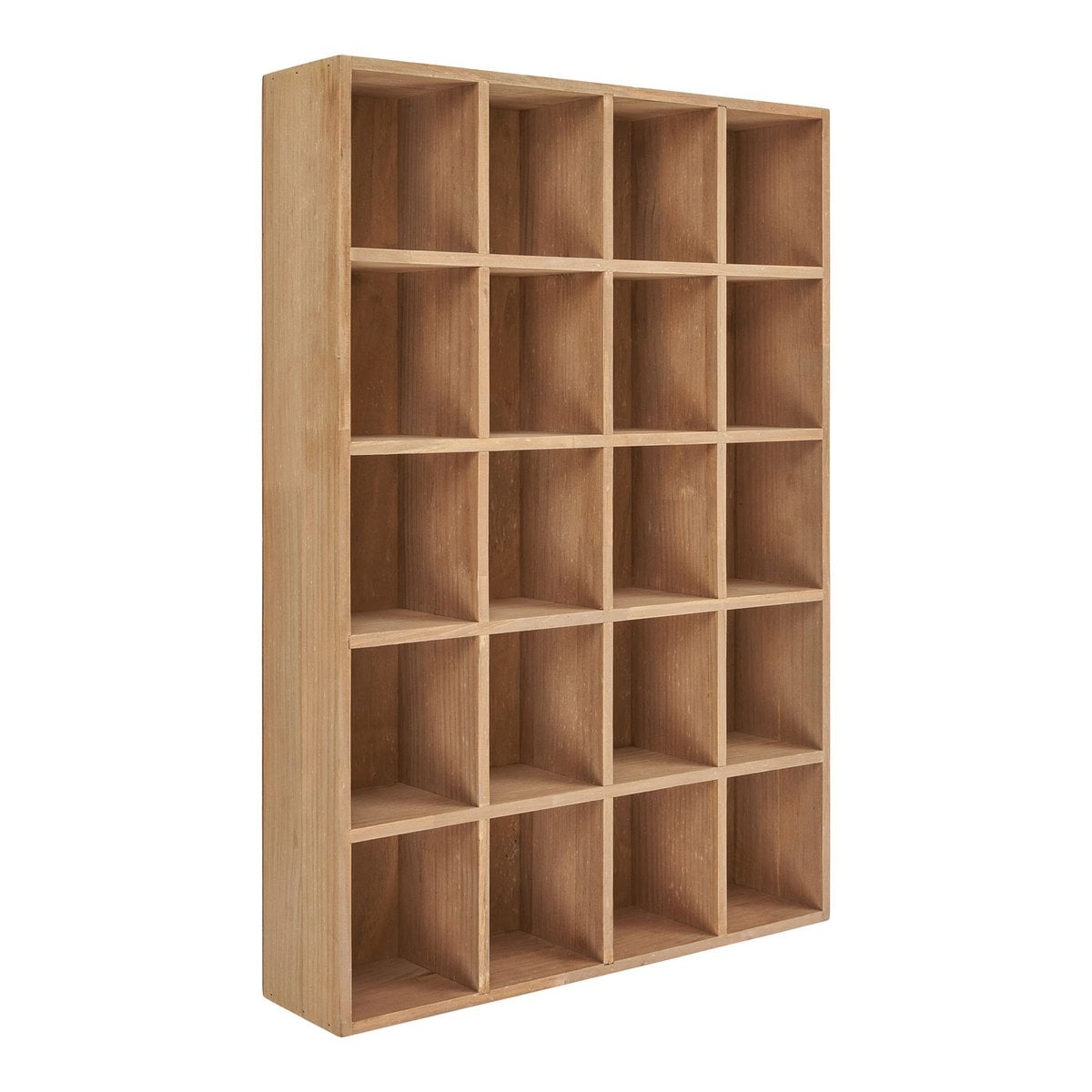 Moss Wall Shelf - Natural brown, pinewood, 44x10x63cm