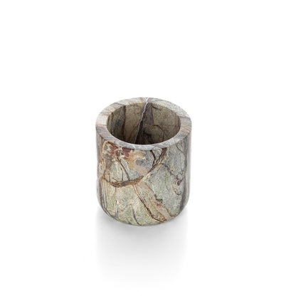 Marble Planter - Green Bidasar Stone - Small Decorative Planter