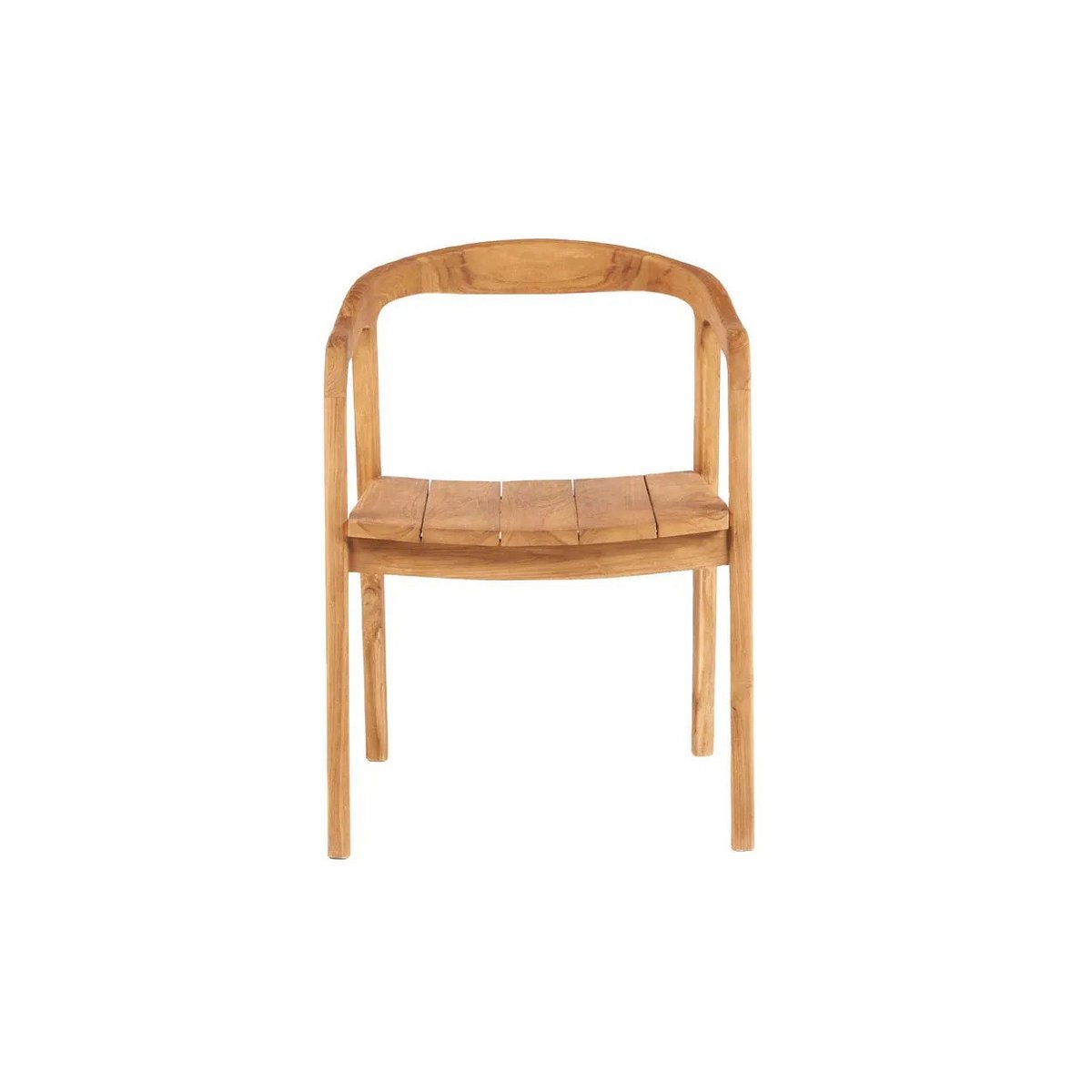 Teak Outdoor Dining Chair - Elegant Nihi Oka Design