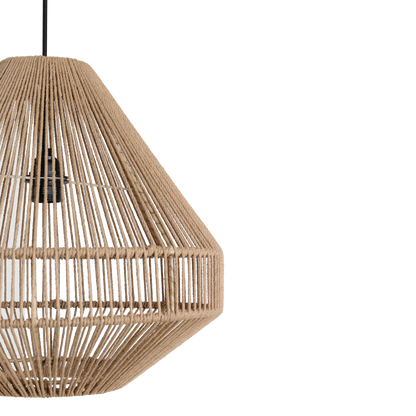 Lámpara colgante Linea Diamond natural