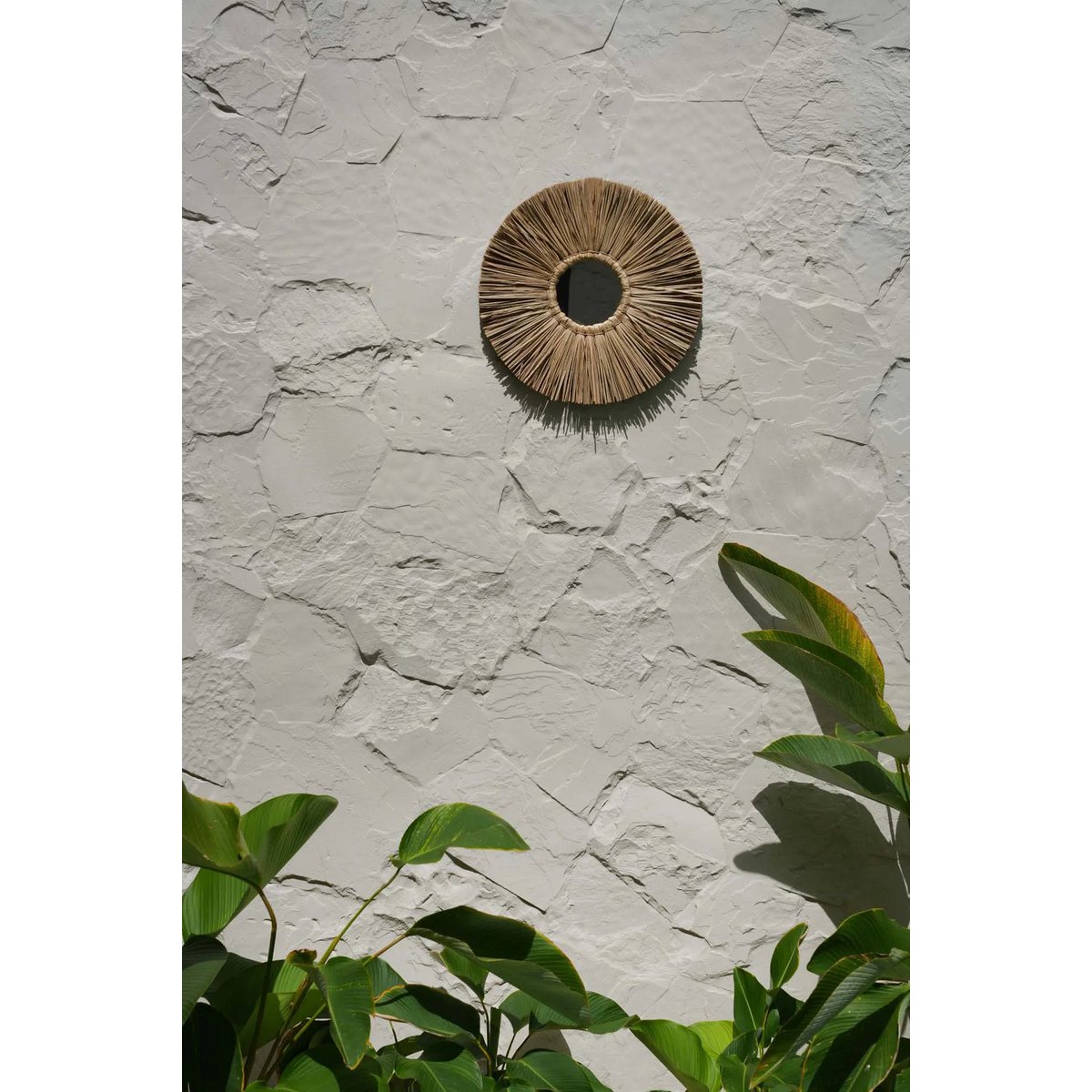 The Alang Alang Mirror - Natural - S