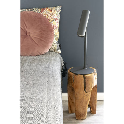 Lampe de table Paris - Noir, Acier, 20 cm