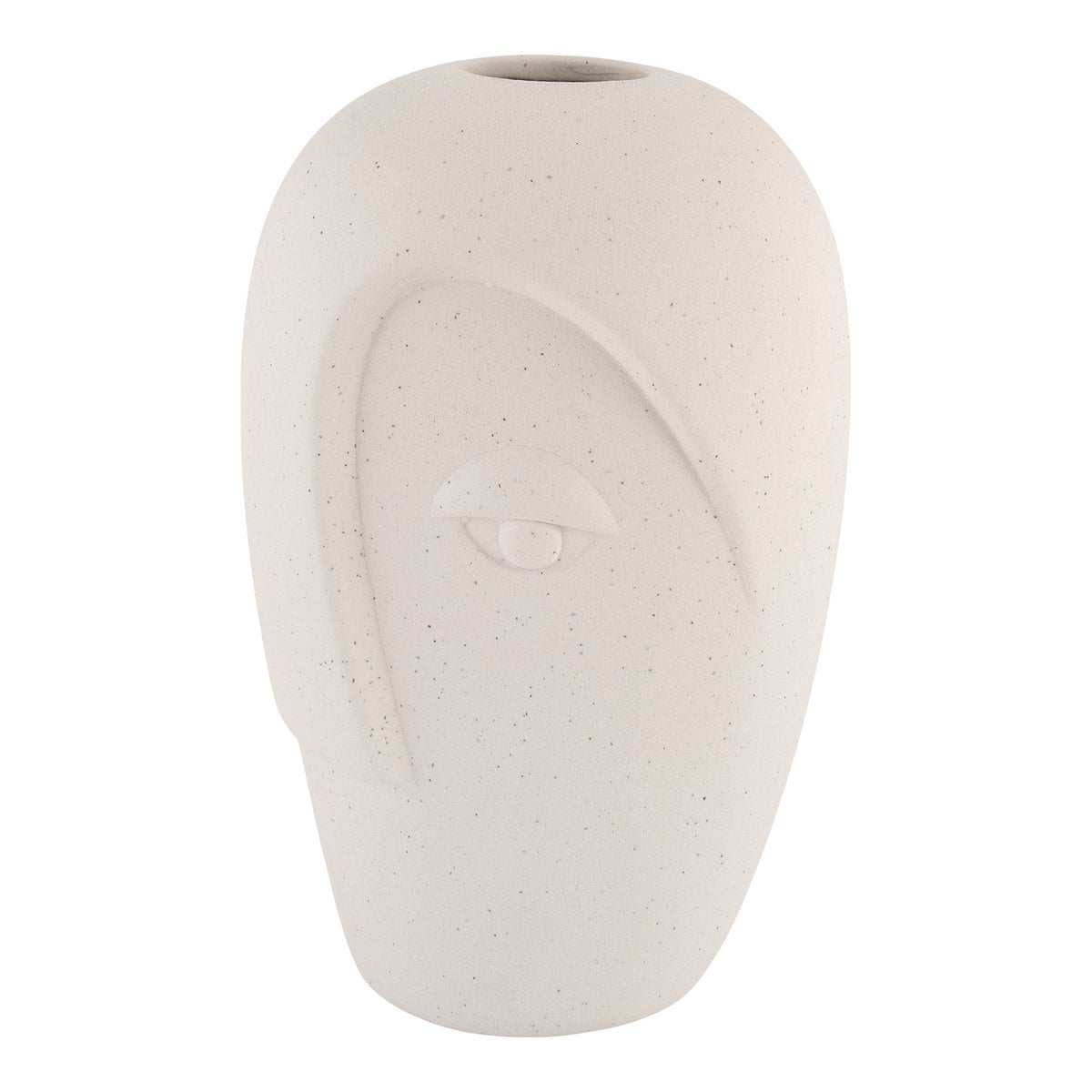 Vase - Sand, Ceramic, 12.5x13x19.5 cm