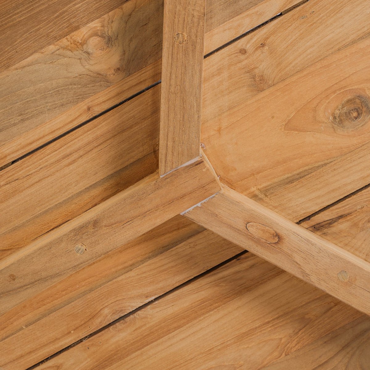 Teak Side Table Outdoor - Gilimanuk Modern Accent Table