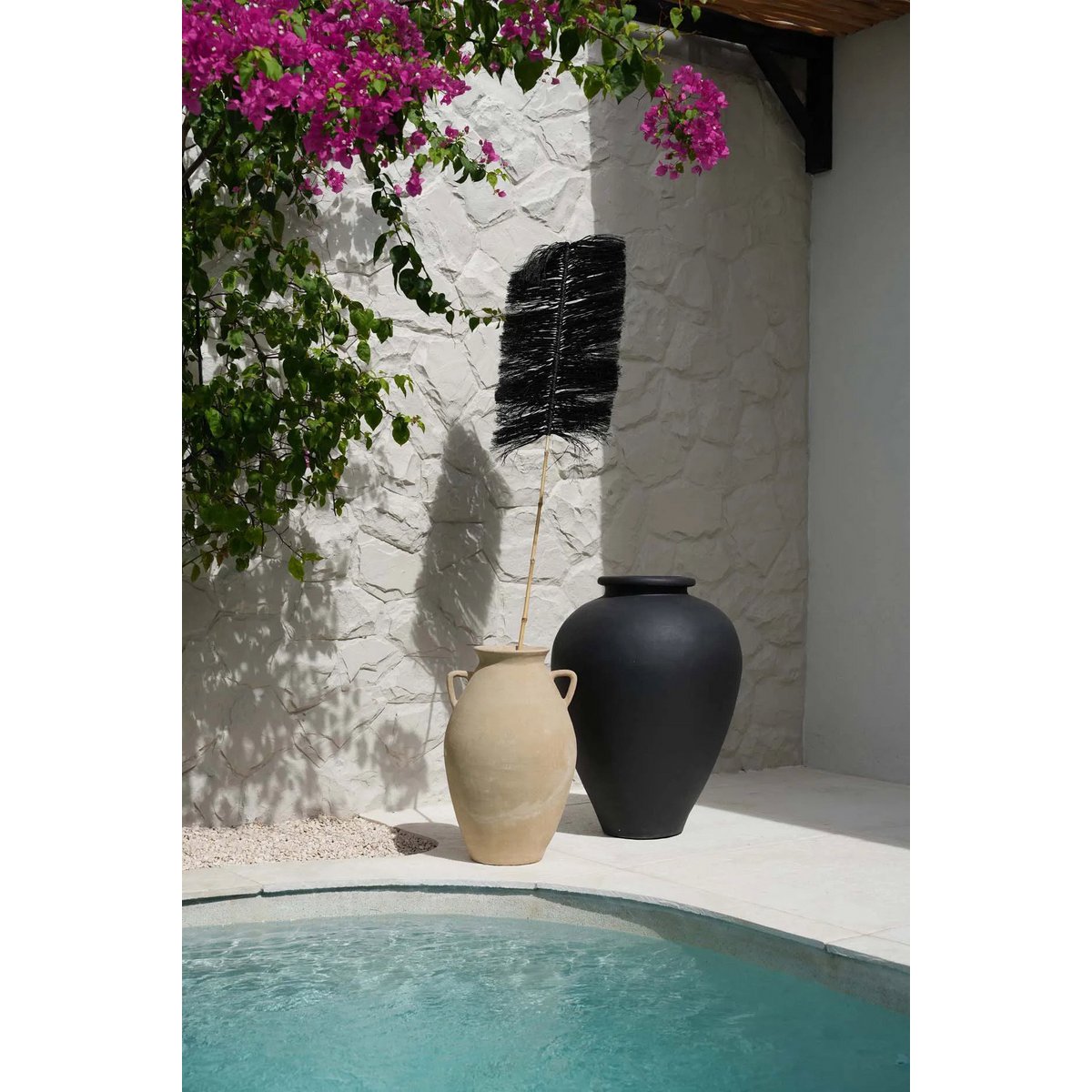Raffia Palmeira - Black