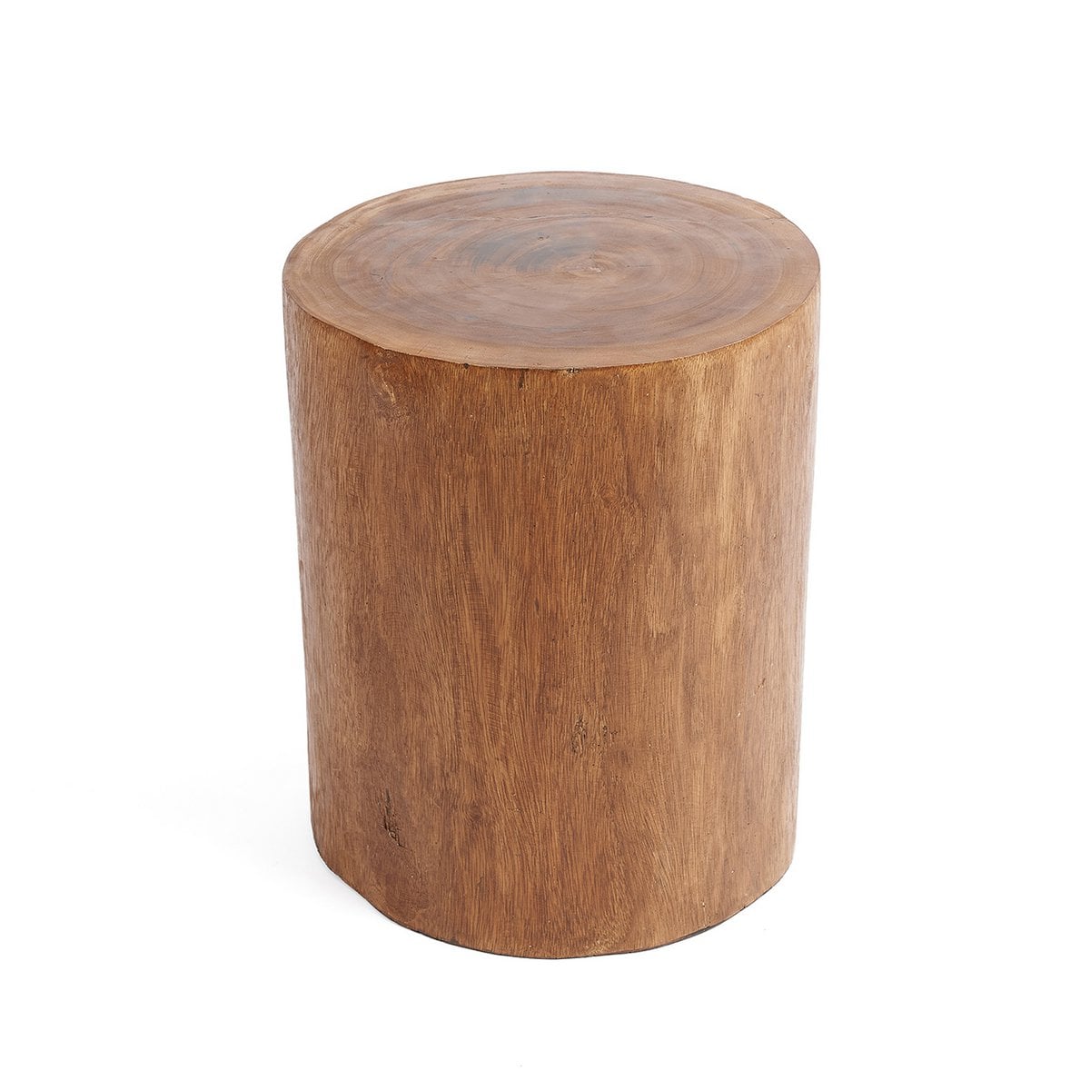 Munggur Wood Stool - The Tribe Natural Accent Stool