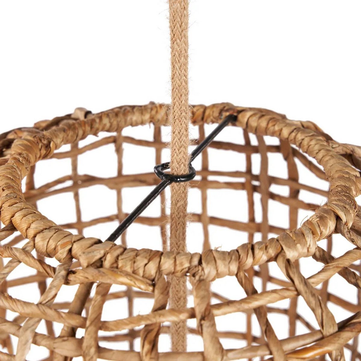 Natural Banana Leaf Pendant Light - GuanYin Style, Large