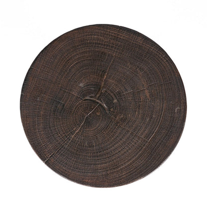The Java Tripod Side Table - Dark Walnut
