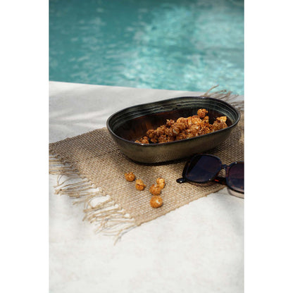Handmade Ceramic Oval Bowl - Large | Comporta Collection