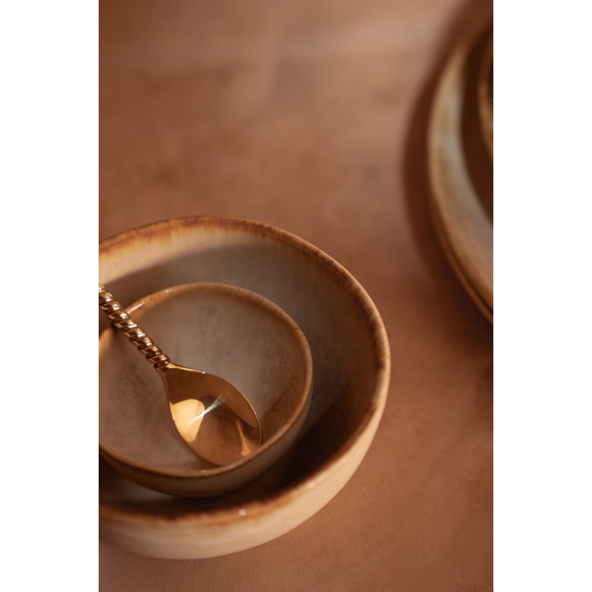 Stoneware Cereal Bowl - Rustic Cascais Design, Medium