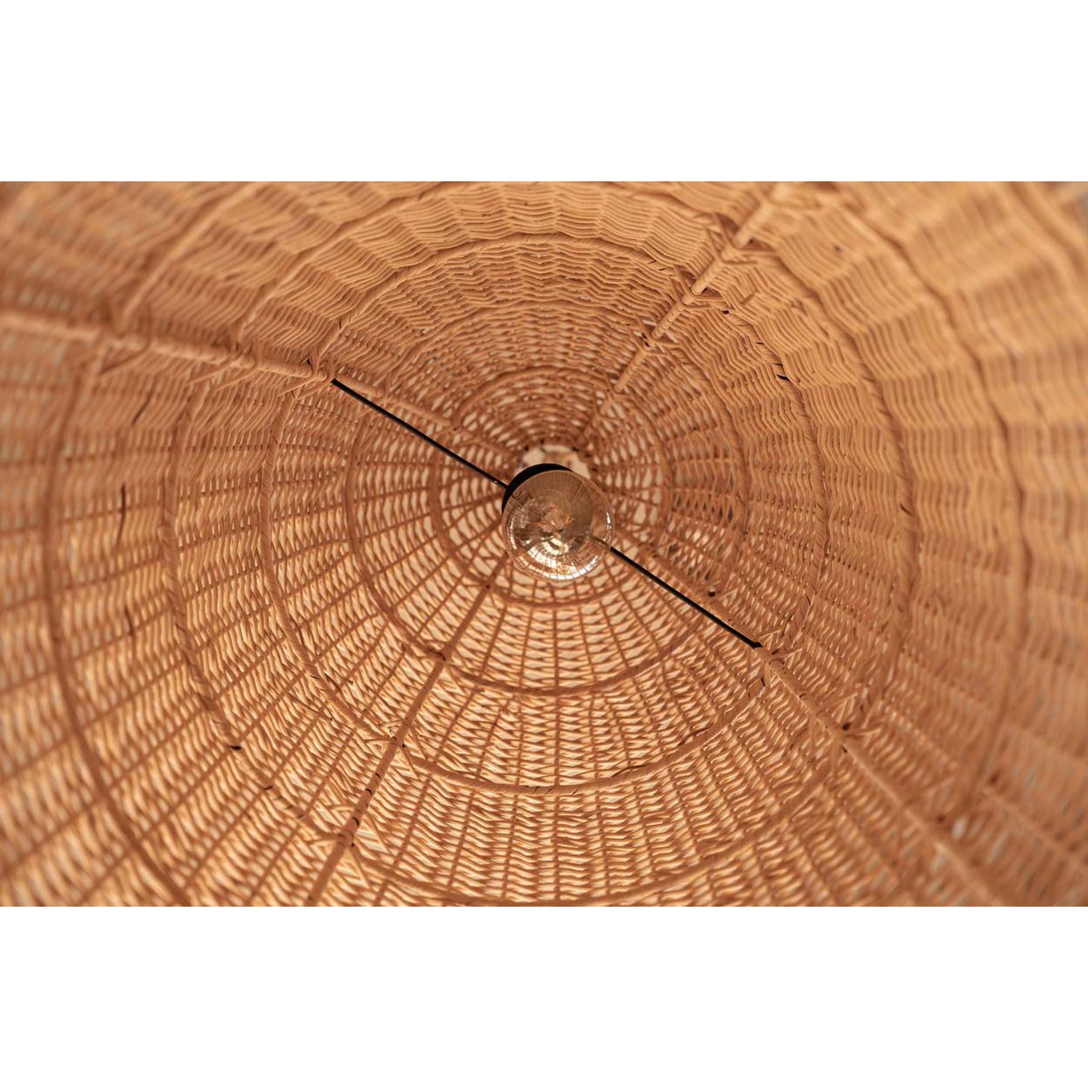 Rattan Pendant Light - Large Natural Coastal Style