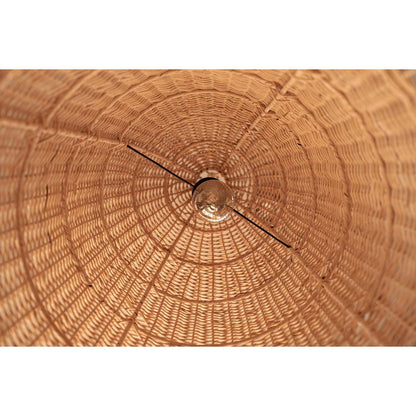 Rattan Pendant Light - Large Natural Coastal Style