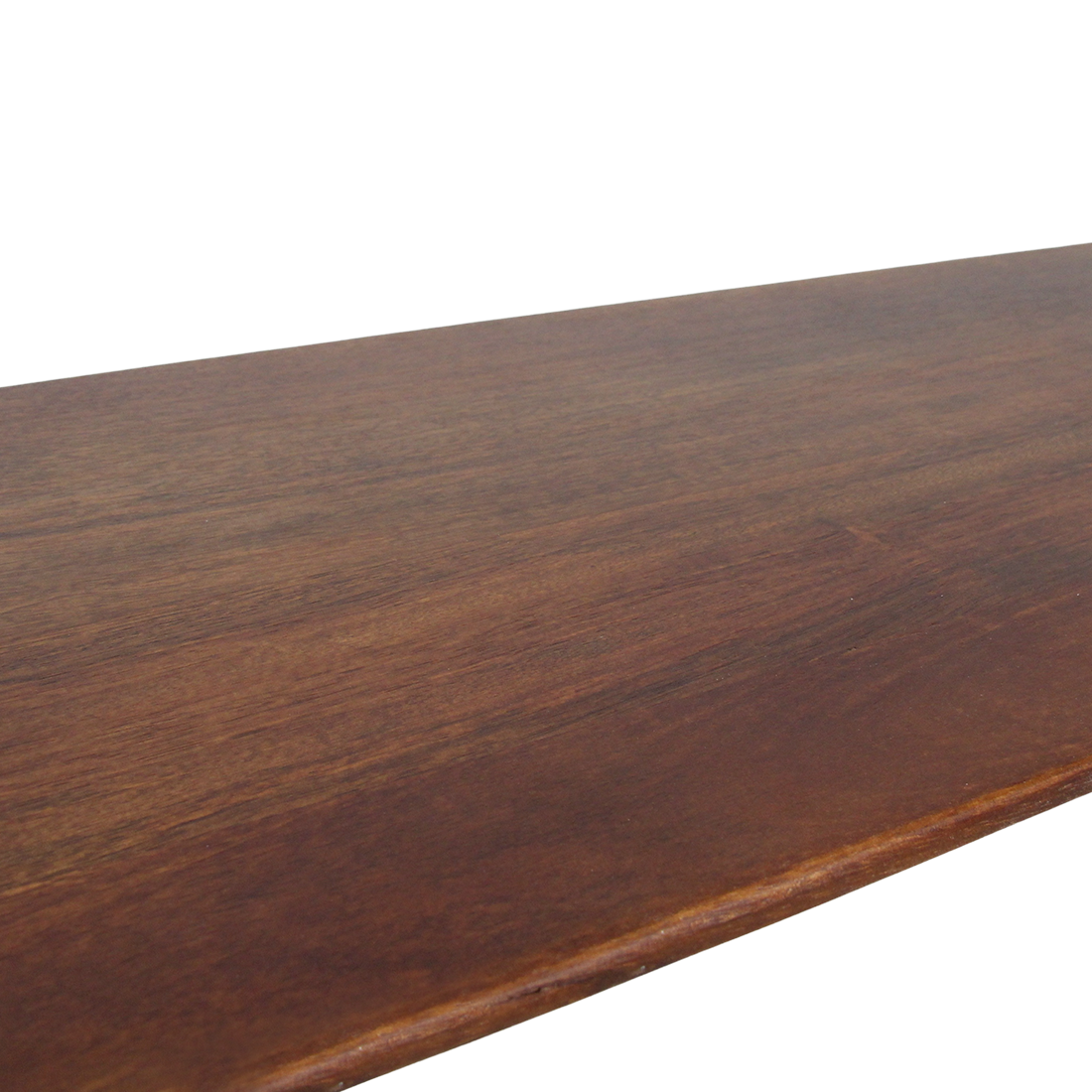 Mango Wood Dining Bench - Brown Bullnose - 180-240cm