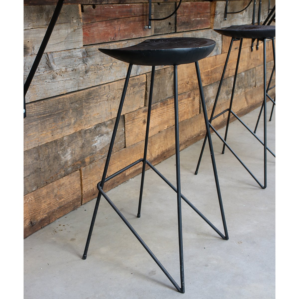Loft bar stool black