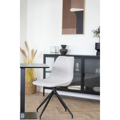 Monaco Dining Chair - Sand, 48x43cm - Set of 2